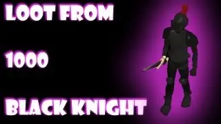 Runescape Loot From 1000 Black Knight
