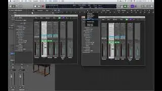 Logic Pro X - 2 MIDI keyboards on different synthesizers