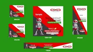 Animated and Static web banners Creation