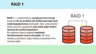 RAID nədir? Hansı növləri var?