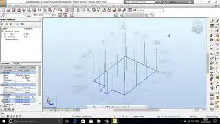 Autodesk-How To Draw Beam, Copy Object, Move Object In Autodesk Robot-YouTube