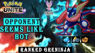 Top 100 Ranked Greninja Soon - Master rank 1900 Best Gameplay | Pokemon Unite