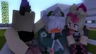 Blushy boi (Minecraft animation)