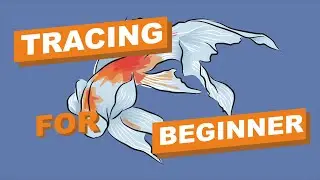 How to tracing Single Koi Slayer using Corel DRAW