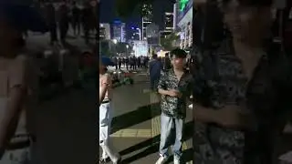 Anak priuk di Cium Mamih Scbd Sudirman , Mamih baperan 