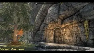 Falkreath Cave House - Skyrim Special Edition House Mod