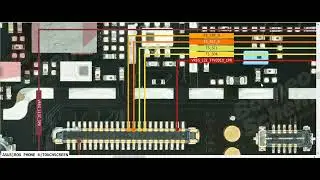 ASUS ROG PHONE 6 AI2201 Touch Screen Problem Touch Not Working Connector Ways Borneo Schematic 100%