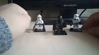 обзор на три минифигурки по звёздным Войнам
