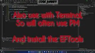 Example for Entity Framework Core , Sql Connection with only C# codes