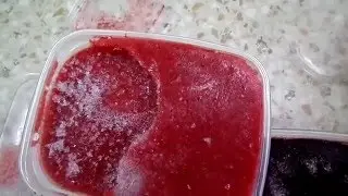 Заморозка и хранение ягод