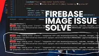 firebase image not show properly in React Native ||firebase Image Url issue 2024 || code=404