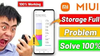 how to solve storage space running out problem | MI storage full problem solve | only faishal tech