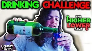 TIME TO GET DRUNK!! | Drinking Challenge #3 w/ Higher or Lower Game