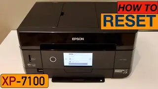 Epson XP-7100 Reset All Settings.