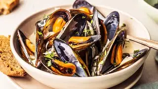 How to cook mussels? Creamy Mussels Recipe