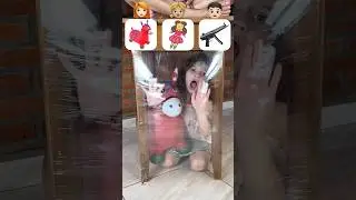 Será que o cavalo vai rasgar a parede?!😱 #shorts #challenge