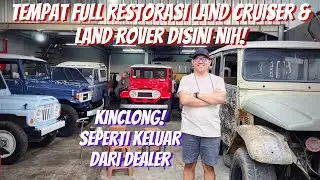 Restorasi LAND CRUISER & LAND ROVER Seperti Baru dari Dealer! | Makejip