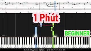 1 Phút - Andiez | PIANO For BEGINNERS