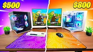 $500 Custom Gaming PC vs $800 Prebuilt Gaming PC...