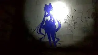 Sailor Moon Street Art.