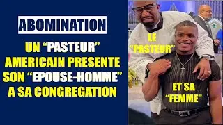 ABOMINATION! An American “pastor” introduces his new “husband” to his flock during a “service”