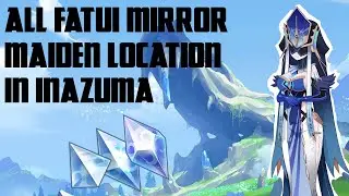 All Mirror Maiden Farming Route Dismal Prism---GENSHIN IMPACT