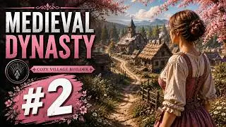Первые шаги… и нас съели волки 🐺 — Medieval Dynasty #2