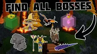How to find **ALL** the bosses!! | Roblox Islands!!!