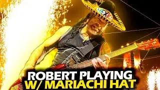 FAN GIVES A MARIACHI HAT TO ROBERT TRUJILLO LIVE (2024) #METALLICA