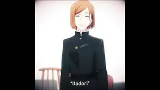 Nobara & Itadori edit - The ways in which you talk to me