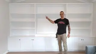 How to: built in TV wall unit