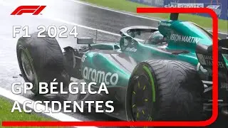 F1 2024 | GP Bélgica CRASHES