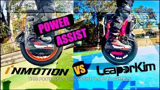 Testing Lynx’s new tricks. POWER ASSIST! LEAPERKIM & INMOTION, A look at how they roll side by side.