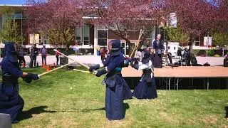College Kendo Demonstration