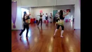 Danse orientale-Stage avec Leila (première partie) 2009/2010