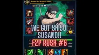 Naruto Online RUSH series #6 - WE GOT SHISUI SUSANO!!!
