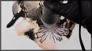 Relaxing Painting Video | Peaceful Abstract Alcohol Ink Art Flow