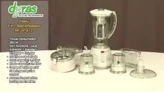 MFOP-412 4in1 Food Processor Vitality