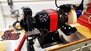 Thor 1HP 10" Grinder Restoration Finale, Wiring and lots of Final Assembly PT.3 - RARE Model 5468
