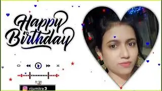 Happy Birthday My Princess| Latest HappyBirthday Song| #happybirthdaymyprincess #happybirthdaymylove