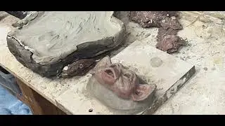Sculpting and making a mold of Flubo