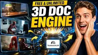 NotebookLM: Build Your VIRAL 3D Documentary Engine (Free & Unlimited)