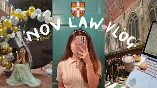 law vlog at cambridge university: a ball, study dates