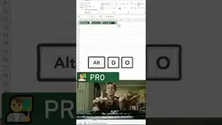 📝 Enter data faster in Excel with Alt D O Form 