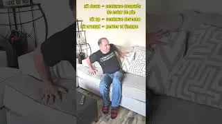 Cómo usar SIT UP y SIT DOWN en inglés