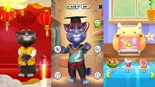 My Talking Tom New Update 2021 - Chinese Version-  Android iOS Gameplay HD