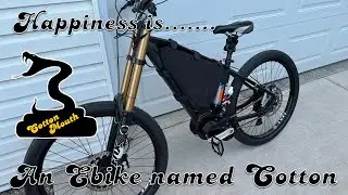 Happiness is an Ebike named Cotton....