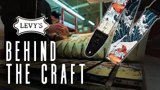 How It's Made | Levy's Eastern Harmony Guitar Straps 🌊
