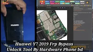 Huawei Y7 2019 || DUB-LX1 DUB-LX3 || Frp Bypass Unlock Tool by || hardware phone bd