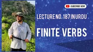 Finite verbs and its rules Lecture No. 187 in Urdu English grammar, learn English